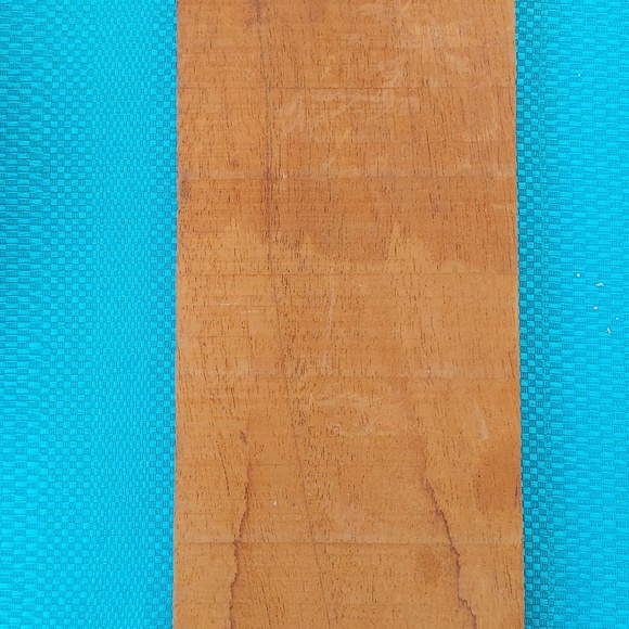 Carved Wood Hand Painted Floral Cat Tail Plaque - Picture 2 of 5